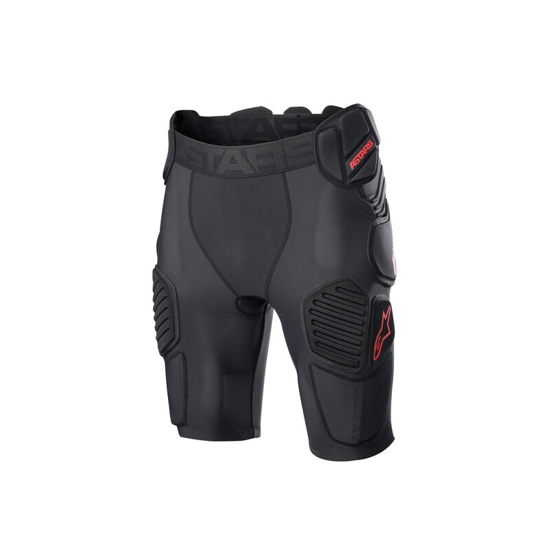 Motokrosové šortky Alpinestars Bionic Pro černo-červené