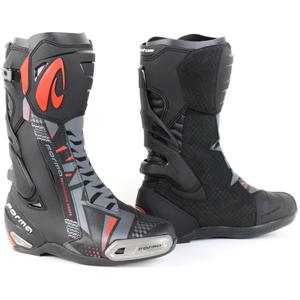 Boty na motorku Forma Phantom černo-šedo-červené
