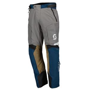 Kalhoty na motorku SCOTT Dualraid Dryo modro-šedé výprodej