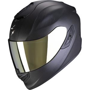 Integrální přilba Scorpion EXO-1400 EVO Carbon Air Solid černá matná