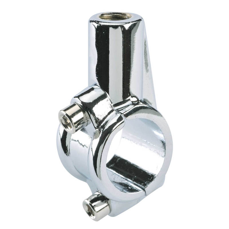Chromovaná objímka na zrcátko 22 mm levá