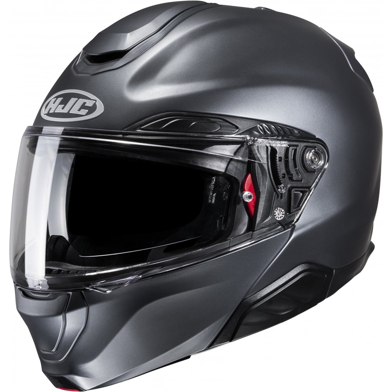 Vyklápěcí přilba na motorku HJC RPHA 91 Solid semi flat antracitová šedá