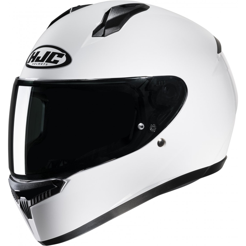 Integrální přilba na motorku HJC C10 Solid bílá