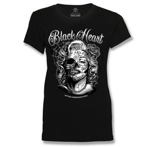 Dámské triko Black Heart Dirty Queen