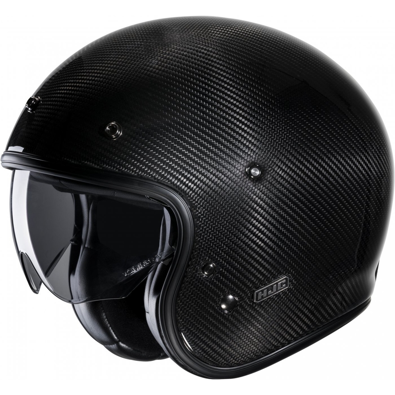 Otevřená přilba na motorku HJC V31 Carbon černá