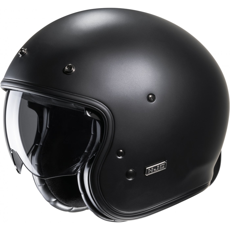 Otevřená přilba na motorku HJC V31 Solid semi flat černá