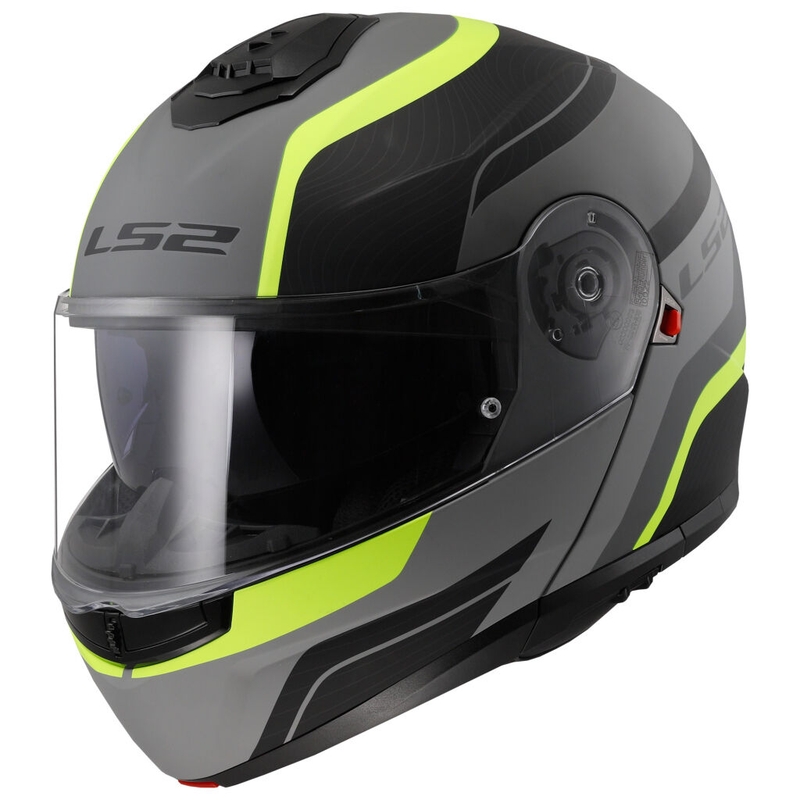 Vyklápěcí přilba LS2 FF908 Strobe II Monza černo-fluo žlutá