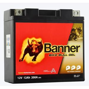 Gelová baterie Banner Bike Bull Gel 12V, YT14B-4, 12AH, 200A