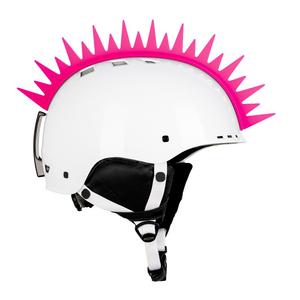 Drak na helmu 67 růžový