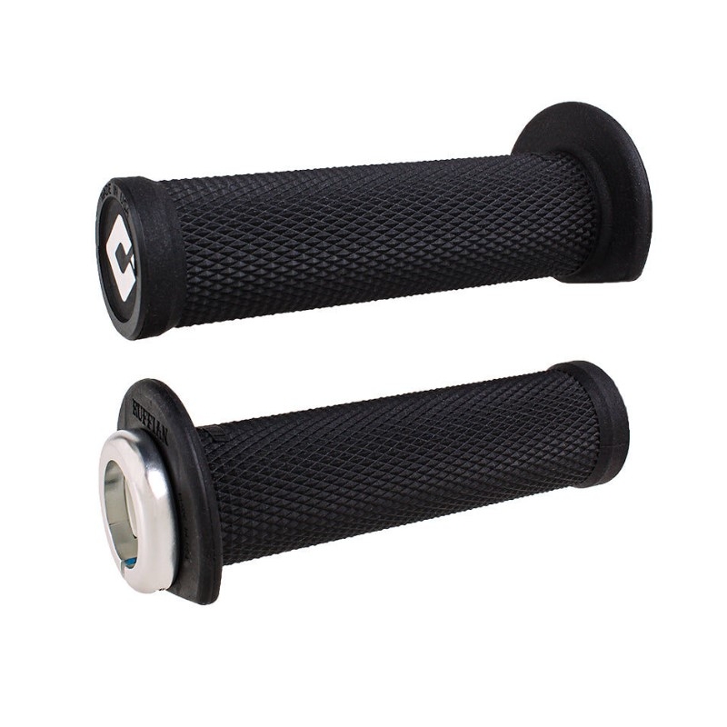Gripy OODI RUFFIAN ATV LOCK-ON V2.1 125mm černo-stříbrné