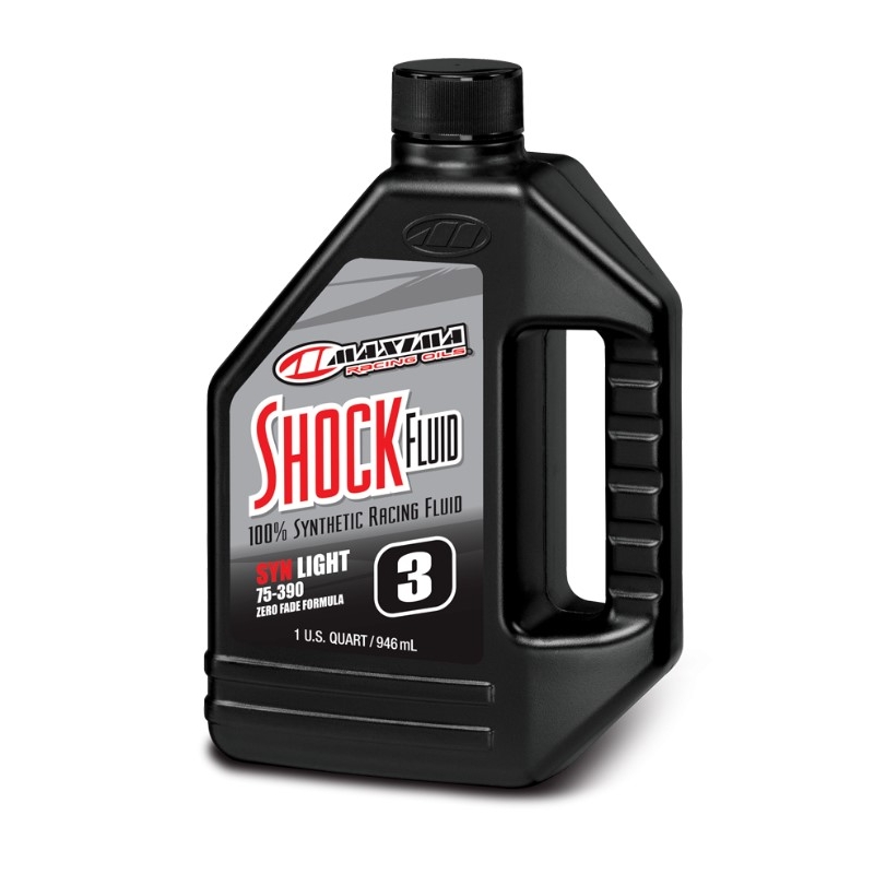 Tlumičový olej MAXIMA Racing Shock Fluid - light 3WT 946 ml