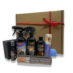 Dárková sada Autosol na čištění motorky a koženého příslušenství