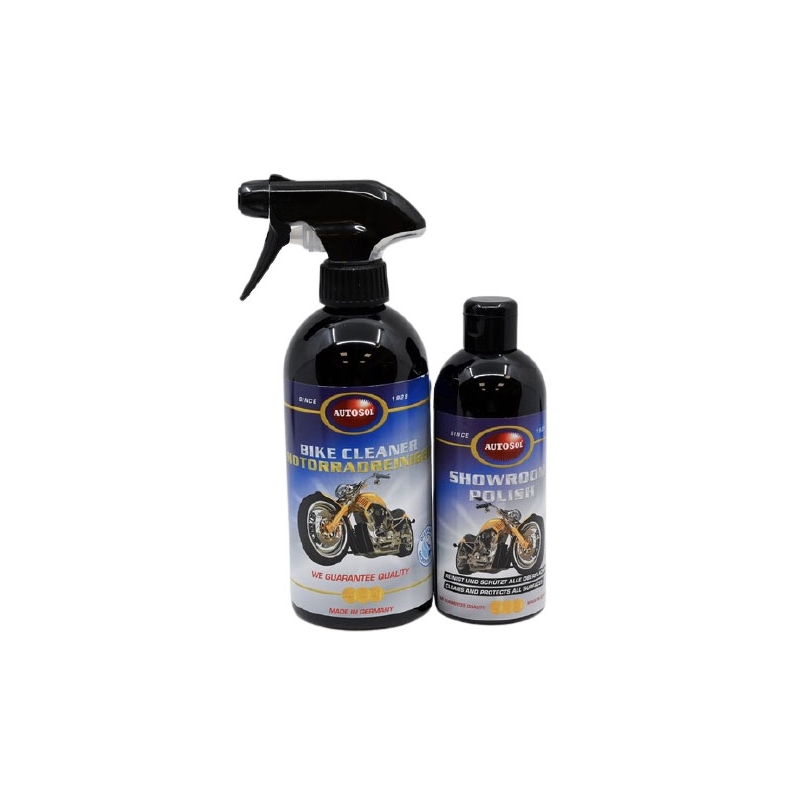Sada Autosol na motocykl Bike Cleaner a Showroom Polish