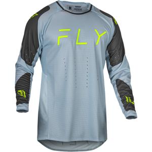 Motokrosový dres FLY Racing Evolution DST šedo-černo-fluo zelený výprodej