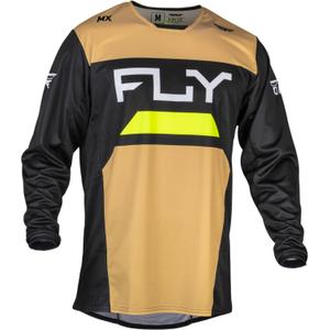 Motokrosový dres FLY Racing Kinetic Reload žluto-černo-fluo žlutý
