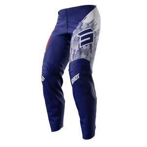 Dětské motokrosové kalhoty Shot Matrix modré výprodej