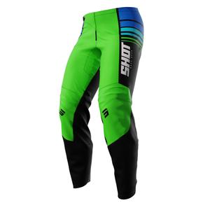 Dětské motokrosové kalhoty Shot Peak zelené výprodej