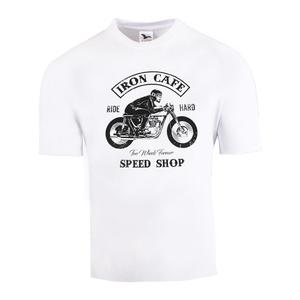 Triko RSA Iron Cafe II bílé