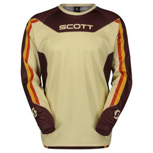 Motokrosový dres Scott EVO DIRT DEEP hnědo-béžový