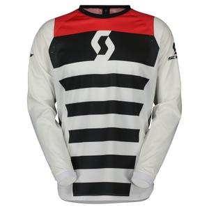 Motokrosový dres Scott EVO RACE bílo-červený