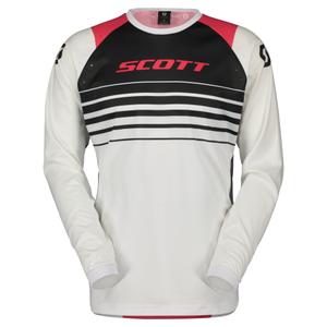 Motokrosový dres Scott EVO SWAP bílo-růžový