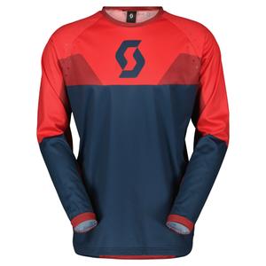 Motokrosový dres Scott EVO TRACK  modro-neonově červený