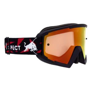 Motokrosové brýle Red Bull Spect WHIP černé s červeno-žlutým sklem