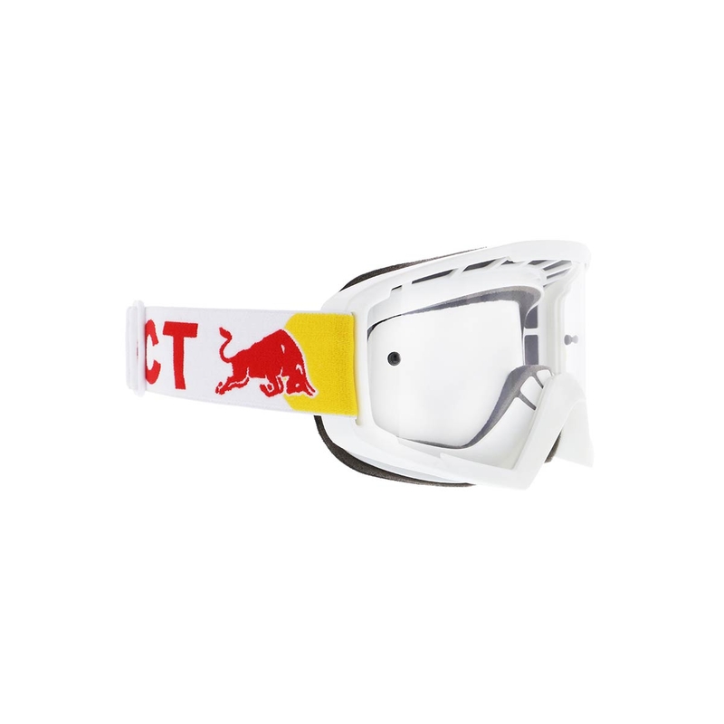 Motokrosové brýle Red Bull Spect WHIP bílé s čirým sklem