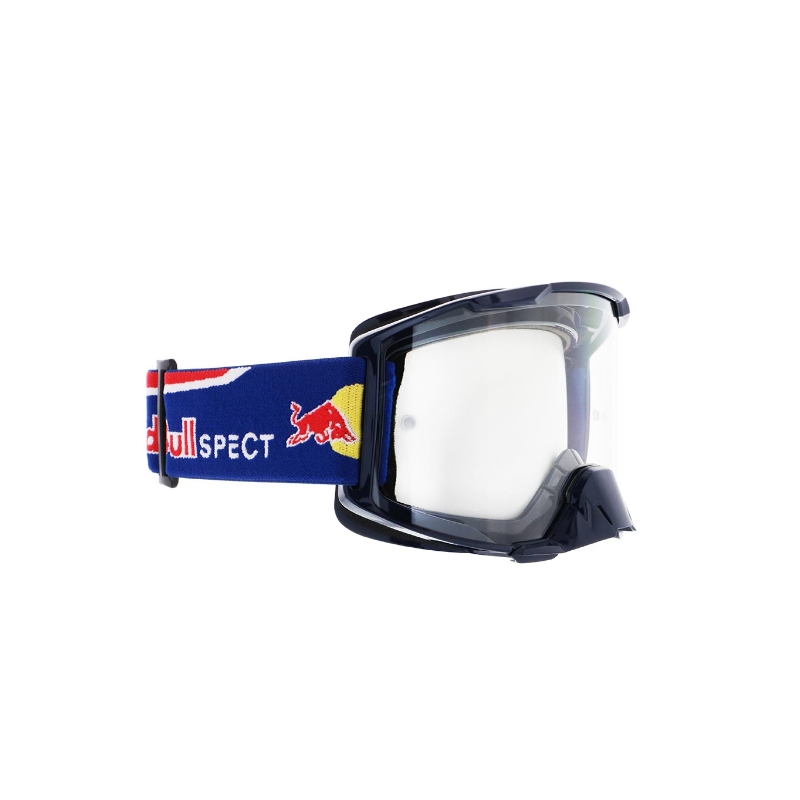 Motokrosové brýle Red Bull Spect STRIVE S modré s čirým sklem