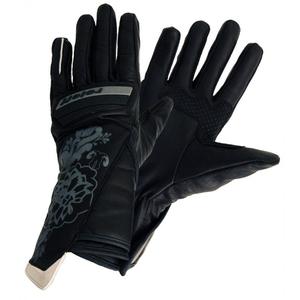 Dámské moto rukavice Roleff Stuttgart černo-šedé