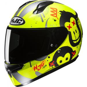 Dětská integrální helma HJC C10 Geti MC3HSF fluo-žlutá