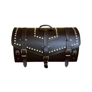 Kožená brašna se zámkem RSA K182 černá s nýty 57 l