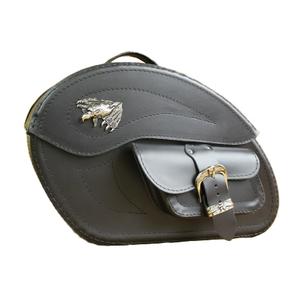 Kožené brašny na motorku RSA S262 černé 26 l