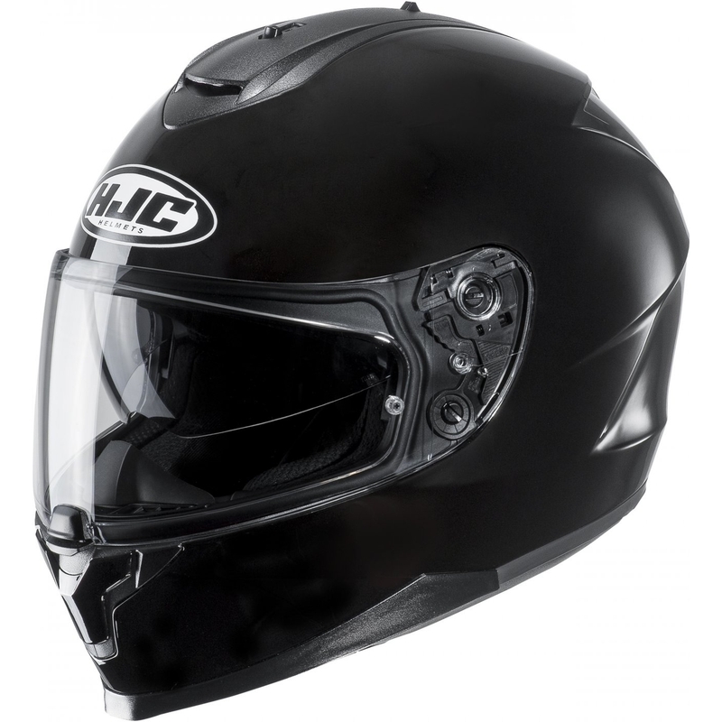 Integrální přilba na motorku HJC C70N Solid metalická černá