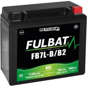 Gelová baterie FULBAT FB7L-B/B2 GEL (YB7L-B/B2 GEL)