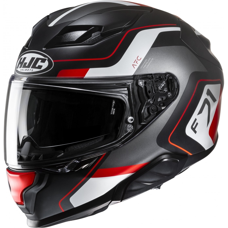 Integrální helma na motorku HJC F71 Arcan MC1SF černo-šedo-červená