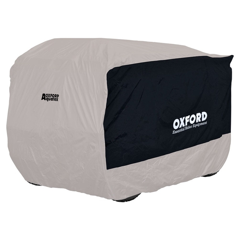 Plachta na čtyřkolku Oxford Aquatex ATV černo-stříbrná