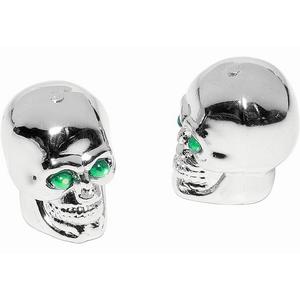 Čepičky na ventilky R-TECH lebka 2 ks