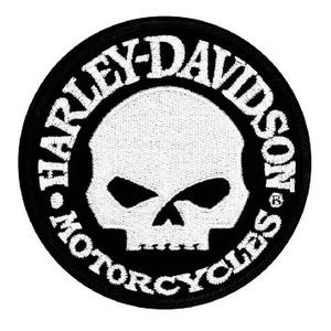 Nášivka H-D Motorcycles bílá