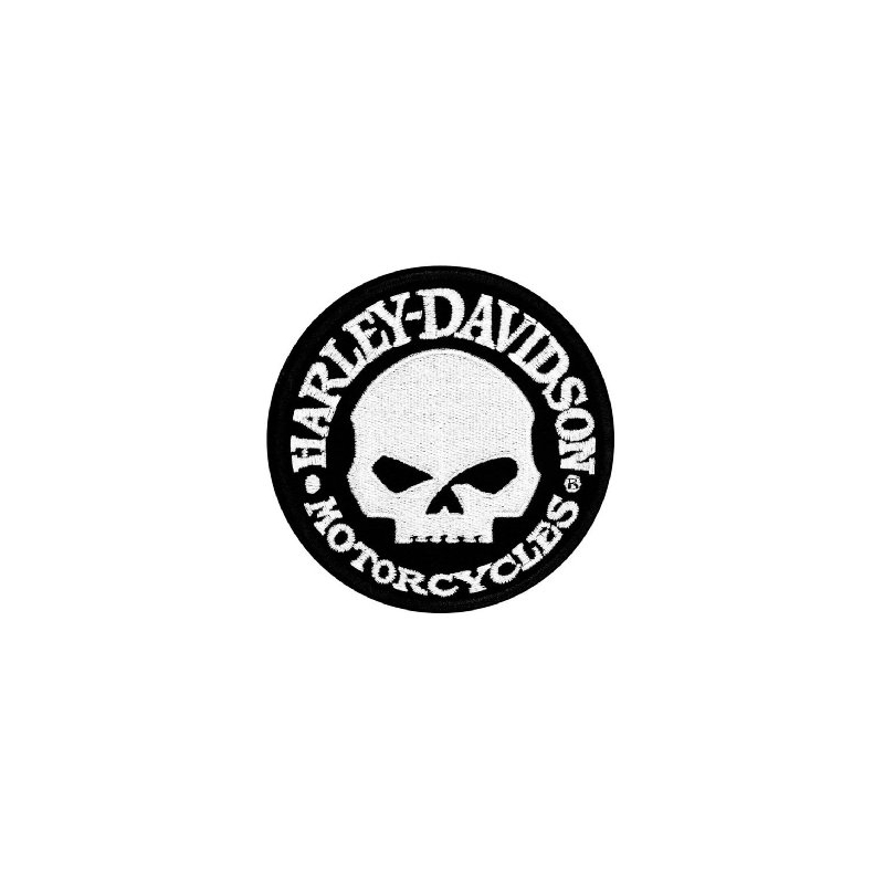 Nášivka H-D Motorcycles bílá