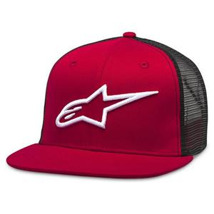 Kšiltovka Alpinestars Corp Trucker červeno-černá