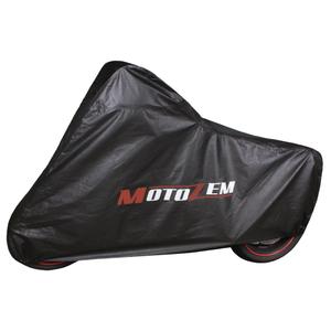 Garážová plachta na motorku MotoZem - černá
