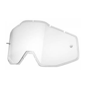 Plexi 100% Racecraft/Accuri/Strata čiré (Anti-fog)
