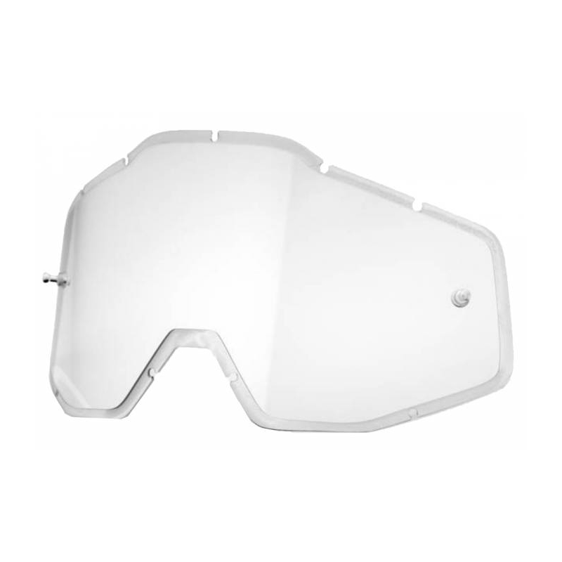 Plexi 100% Racecraft/Accuri/Strata čiré (Anti-fog)