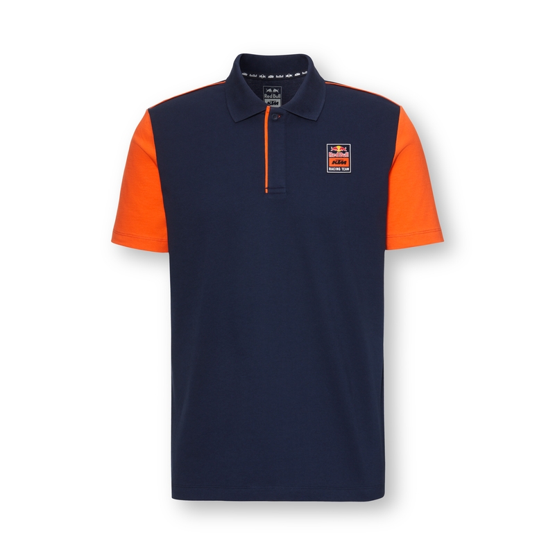 Polo triko KTM Apex modro-oranžové výprodej