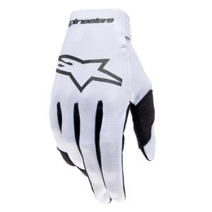 Motokrosové rukavice Alpinestars Radar světle šedo-černé