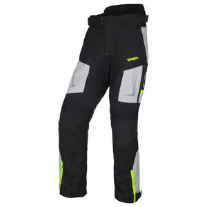 Kalhoty na motorku RSA EXO 2 černo-šedo-fluo žluté