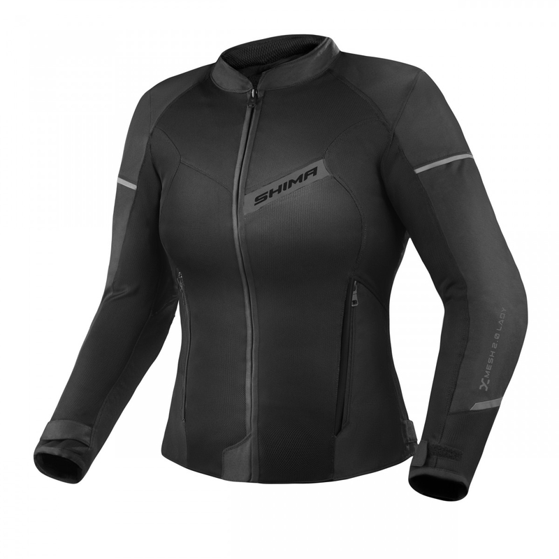 Dámská bunda na motorku Shima X-MESH 2.0 černá