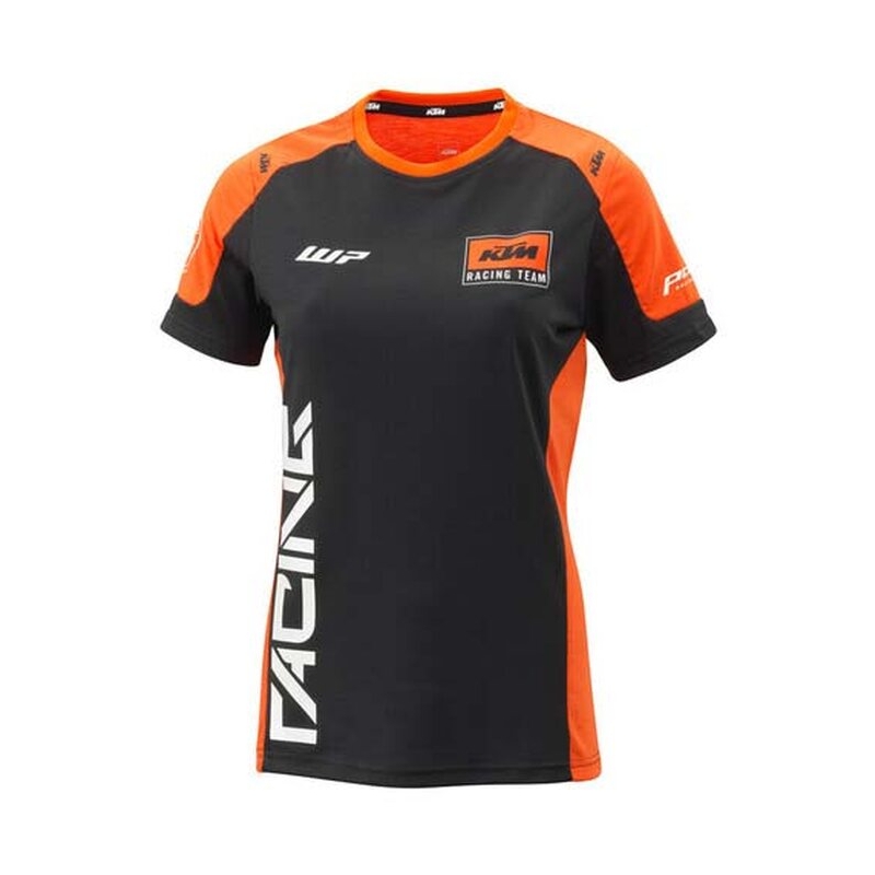 Dámské tričko KTM Team černo-oranžové
