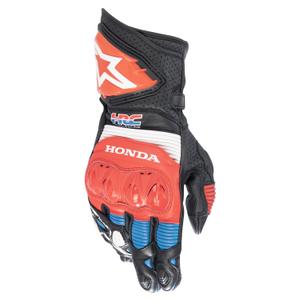 Rukavice na motorku Alpinestars GP PRO R 3 Honda černo-červeno fluo-modro-bílé